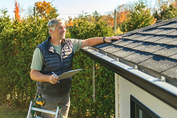 Professional Commercial Roofing technician working in Watkins, CO